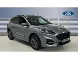 Silver Used 2022 Ford Kuga ST-Line SUV | £21,541 (Good price)