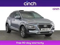 Silver Used 2018 Hyundai Kona Premium SUV | £11,649 (Fair price)