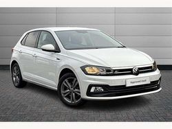 White Used 2020 VW Polo R-line Hatchback | £16,250 (A bit pricey)