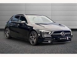 Black Used 2019 Mercedes A35 AMG Premium Plus Hatchback | £27,695 (Fair price)