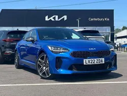 Blue Used 2022 Kia Stinger 3 Hatchback | £30,995 (Fair price)