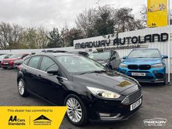 Black Used 2017 Ford Focus Titanium X Hatchback | £5,995 (Super price)