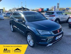 Blue Used 2017 Seat Ateca XCELLENCE SUV | £10,495 (Fair price)
