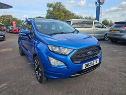 Blue Used 2021 Ford Ecosport ST-Line SUV | £13,495 (Fair price)