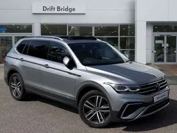 Silver Used 2021 VW Tiguan Allspace Elegance SUV | £28,295 (Fair price)