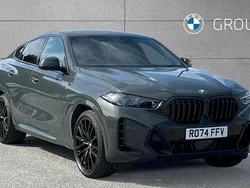 Grey Used 2025 BMW X6 M Sport SUV | £68,695 (Expensive)