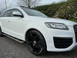 White Used 2015 Audi Q7 S-Line SUV | £17,995 (Expensive)