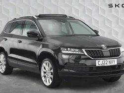 Black Used 2022 Skoda Karoq SUV | £20,640 (Fair price)