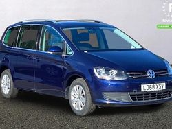 Blue Used 2018 VW Sharan SE MPV | £18,599 (Fair price)