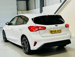 White Used 2018 Ford Focus ST-Line X Hatchback | £10,840 (Fair price)