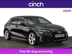 Black Used 2022 Audi A3 S-Line Hatchback | £19,949 (Fair price)