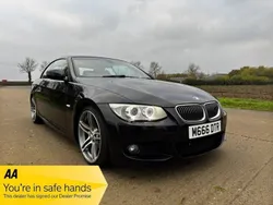 Black Used 2012 BMW 320 Cabriolet Sport Line Cabriolet | £6,999