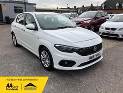 White Used 2017 Fiat Tipo Easy Plus Hatchback | £5,495 (Fair price)