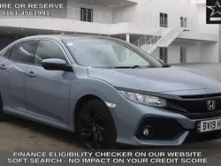 Grey Used 2019 Honda Civic EX Hatchback | £12,740 (Fair price)