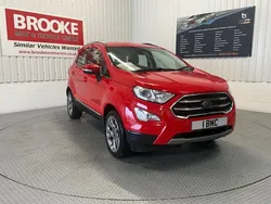 Red Used 2018 Ford Ecosport Titanium SUV | £8,490 (Fair price)
