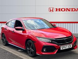 Red Used 2017 Honda Civic Sport Hatchback | £14,795 (Fair price)