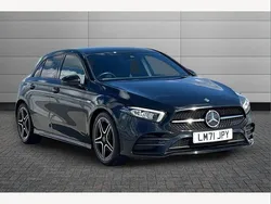 Cosmos black Used 2021 Mercedes A200 Executive Hatchback | £21,569 (A bit pricey)