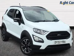 Frozen white Used 2022 Ford Ecosport Active SUV | £13,499 (Fair price)