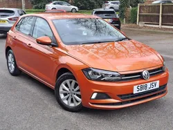Orange Used 2018 VW Polo SE Hatchback | £11,999 (Good price)