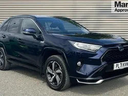 Blue Used 2021 Toyota RAV4 Hybrid SUV | £27,409 (Fair price)