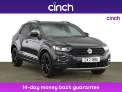 Grey Used 2021 VW T-Roc Black Edition SUV | £19,839 (Fair price)