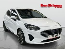 White Used 2022 Ford Fiesta Titanium X Hatchback | £17,399 (Expensive)