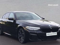 Black Used 2022 BMW 545e M Sport Sedan | £33,495 (Fair price)