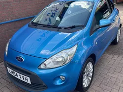 Blue Used 2015 Ford Ka Zetec Hatchback | £4,495 (Fair price)