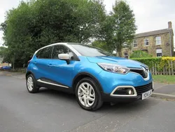 Blue/cream Used 2014 Renault Captur Dynamique SUV | £5,495 (Good price)