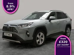 Green Used 2021 Toyota RAV4 Hybrid Design SUV | £21,317 (Fair price)