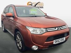 Orange Used 2013 Mitsubishi Outlander SUV | £4,795 (Fair price)
