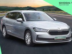 Pebble silver metallic Used 2024 Skoda Superb SE Technology Estate | £27,901 (Fair price)