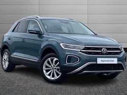 Blue Used 2024 VW T-Roc Style SUV | £26,495 (Fair price)