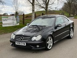 Black Used 2008 Mercedes CLK280 Coupe | £3,725
