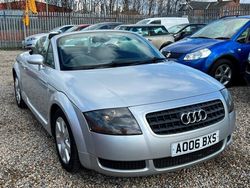 Silver Used 2006 Audi TT Roadster Cabriolet | £3,199 (Fair price)