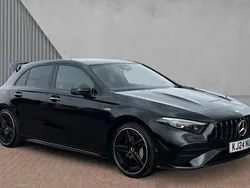Cosmos black metallic Used 2024 Mercedes A35 AMG Premium Plus Hatchback | £38,660