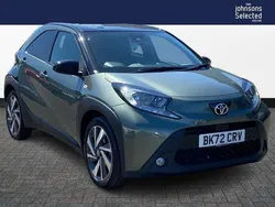 Green Used 2022 Toyota Aygo Hatchback | £13,999 (Fair price)