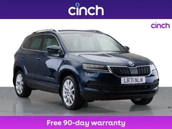 Blue Used 2021 Skoda Karoq SE L SUV | £21,349 (Fair price)
