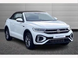 White Used 2025 VW T-Roc Cabriolet R-line Cabriolet | £31,945 (Fair price)