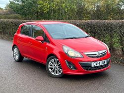 Red Used 2014 Vauxhall Corsa Hatchback | £2,899 (Good price)