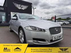 Silver Used 2013 Jaguar XF Luxury Sedan | £8,495 (Fair price)