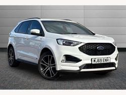 White Used 2019 Ford Edge ST-Line SUV | £16,590 (Fair price)