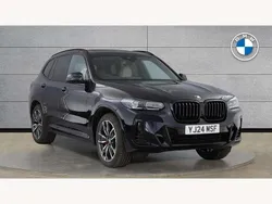 Black Used 2024 BMW X3 M Sport SUV | £44,990 (Expensive)