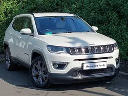 White Used 2019 Jeep Compass Limited SUV | £12,498 (Fair price)
