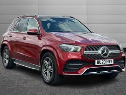 Red Used 2020 Mercedes GLE450 AMG AMG line Estate | £35,845 (Fair price)