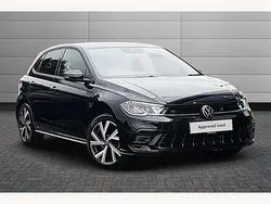 Black Used 2023 VW Polo R-line Hatchback | £20,150 (Fair price)