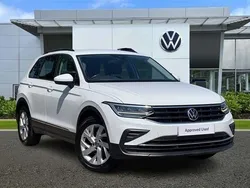 White Used 2021 VW Tiguan Life SUV | £16,991 (Fair price)