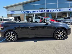 Black Used 2016 VW Golf Cabriolet GT Cabriolet | £8,490 (Fair price)