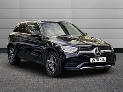 Black Used 2020 Mercedes GLC220 AMG line SUV | £27,150 (Fair price)