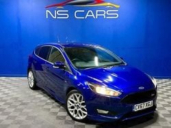 Blue Used 2018 Ford Focus ST-Line Hatchback | £7,249 (Good price)